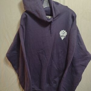 Vintage Russell Athletic Pro Cotton NFL Films Hoodie Mens XL Purple Made in USA